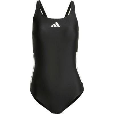 2. adidas Damen-Badeanzug mit 3 Streifen, schwarz, JN8118