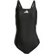 2. adidas Damen-Badeanzug mit 3 Streifen, schwarz, JN8118