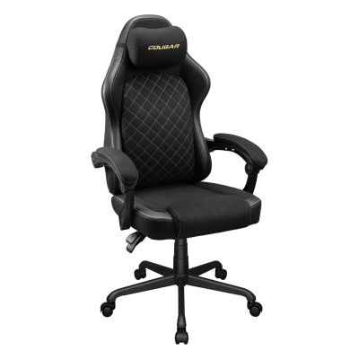 2. COUGAR CGR-FXF-GLB Universal-Gaming-Stuhl, gepolsterter Sitz, Schwarz, Gold