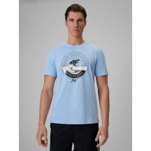 Herren-T-Shirt mit Aufdruck, regulär, Größe 4F 4FRSS26TTSHM4298-34S
