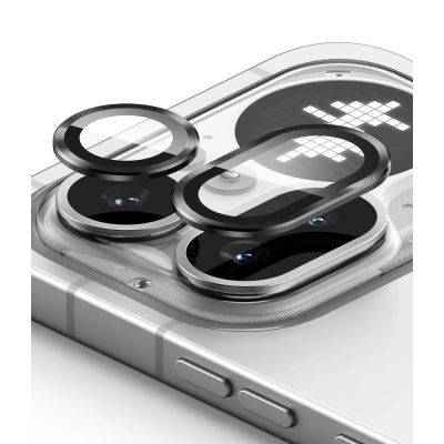 2. Ringke Kameraschutzrahmen, 2er-Pack für Nothing Phone 4A Pro – Schwarz