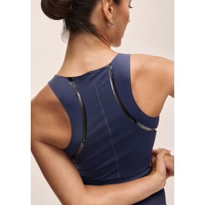 4. Damen-Top CASALL Sculpture Top in Blau