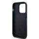 7. DKNY Leder-MagSafe-Hülle mit kariertem Monomuster für iPhone 13 Pro / 13 – Schwarz