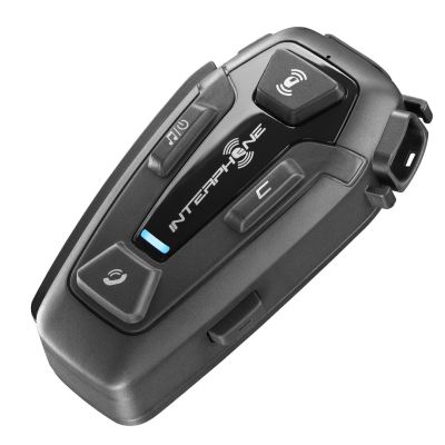 2. INTERPHONE U-COM 8R Motorrad-Intercom, Set für 1 Helm