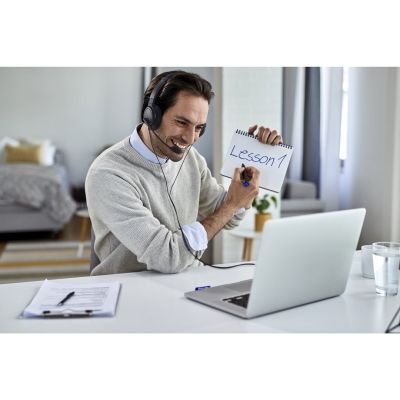 10. Kensington K33065WW Kopfhörer/Headset mit Kabel und Kopfbügel, USB Typ-A, Schwarz, für Büro/Callcenter