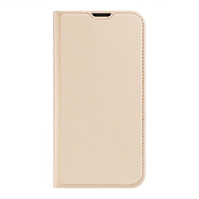 9. Dux Ducis Skin Pro Holster Flip Cover für iPhone 14 Pro Max gold