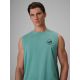 4. Lässiges, ärmelloses Herren-T-Shirt mit Aufdruck 4F 4FRSS26TSLEM365-47S