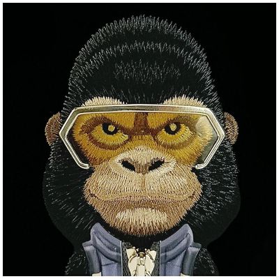 6. Nimmy Cool&Cute 2.0 Gorilla-Hülle für iPhone 17 Pro – Schwarz