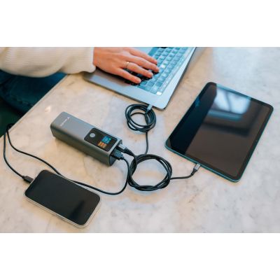 10. Verbatim 32269 Powerbank Lithium-Ionen (Li-Ion) 27000 mAh Grau