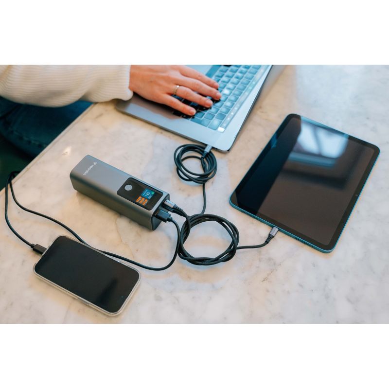 10. Verbatim 32269 Powerbank Lithium-Ionen (Li-Ion) 27000 mAh Grau