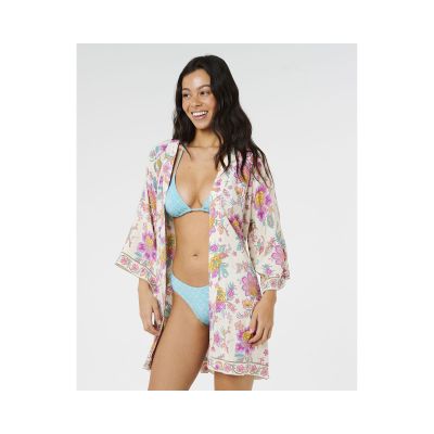2. RIP CURL Half Moon Bay Kimono Damenhemd Mehrfarbig
