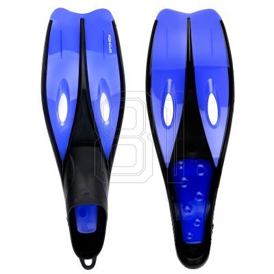 Spokey TROUT Taucherflossen blau