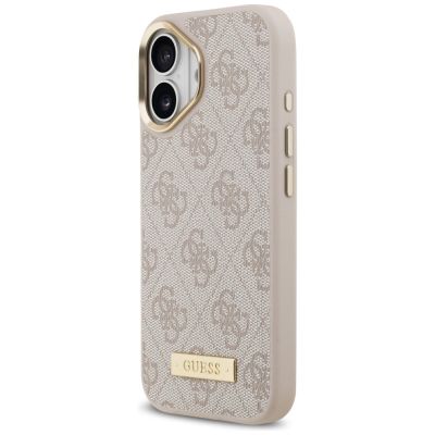 2. Guess 4G Logo Plate MagSafe Case für iPhone 17 - Pink