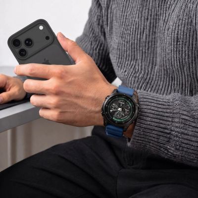 8. Tech-Protect Motion Armband für Garmin Fenix 5X / 5X Plus / 6X / 6X Pro / 7X / 8 / 8 Pro / 9 / 9 Pro (51 mm) – Blau