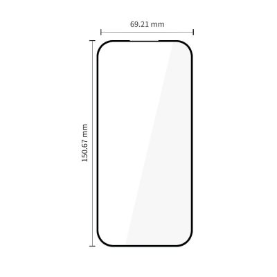 2. Tech-Protect Glass Fit+ 2er-Pack Schutzglas für Google Pixel 9a / 20a – Schwarz