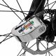 3. Rockbros LBAYG8308 Fahrradschloss mit Alarm und Bremsscheibenschloss – Schwarz