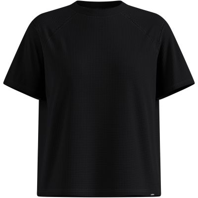 2. Damen-Kurzarmshirt Odlo CUBIC T-Shirt mit Rundhalsausschnitt, schwarz