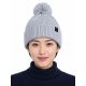 3. Unisex-Wintermütze mit Bommel 4F 4FWAW24ACAPU472-27S