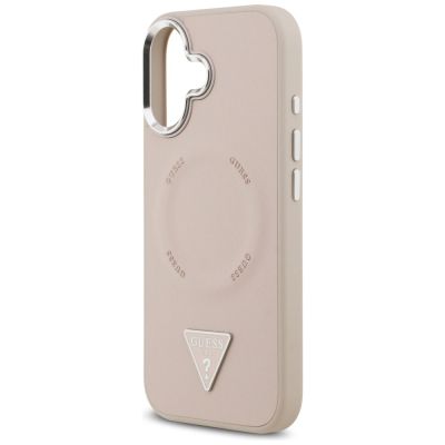 6. Guess Triangle Logo MagSafe Hülle für iPhone 17 - pink