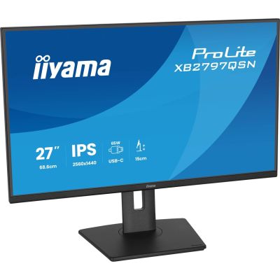 5. iiyama ProLite XB2797QSN-B1 Computermonitor 68,6 cm (27") 2560 x 1440 px Quad HD LCD Schwarz