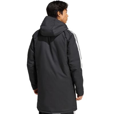 3. adidas Tiro 26 Stadium Parka für Herren, Schwarz, JZ4108