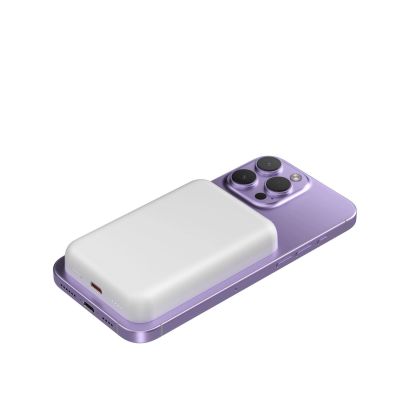 3. Wozinsky WRW349YWS Magnetische Powerbank, 10000 mAh, Weiß