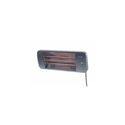 3. Sunred LUG-2000W Outdoor-Heizstrahler, schwarzer Quarz-Elektroheizstrahler