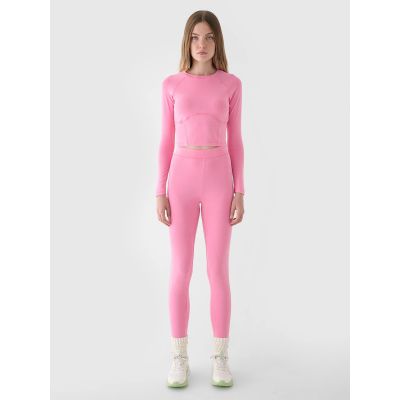 2. Longsleeve kurz glatt Damen 4F 4FRAW24TLONF503-54S