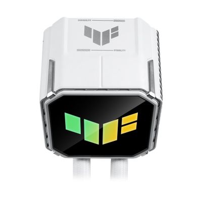 12. ASUS TUF Gaming LC III 360 ARGB White Edition Computergehäuse mit All-in-One-Flüssigkeitskühlung (12 cm)