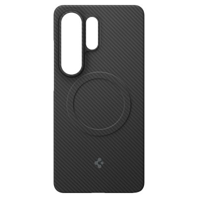 4. Spigen AirSkin Aramid Mag MagSafe Hülle für Samsung Galaxy S26 Ultra - Schwarz