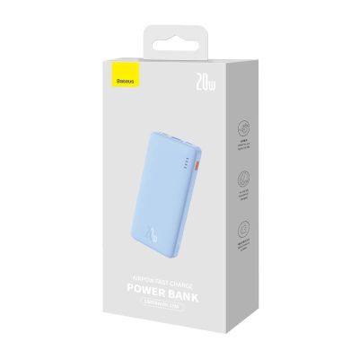 8. BASEUS POWERBANK AIRPOW 10000MAH 20W (BLAU)
