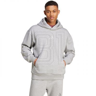 2. Adidas All SZN Fleece M Sweatshirt IY4123