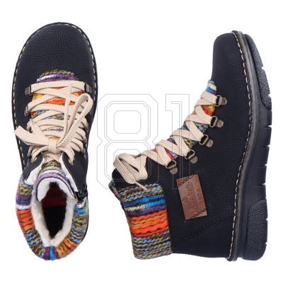 7. Rieker W 73343-0 RKR171 Stiefeletten