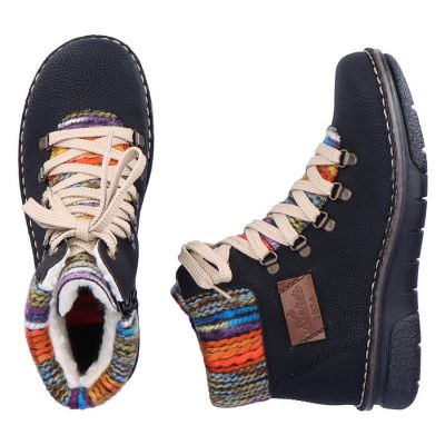 7. Rieker W 73343-0 RKR171 Stiefeletten