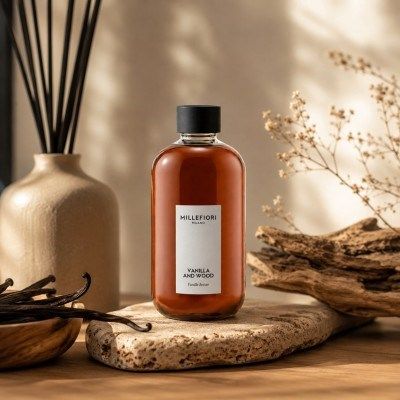 2. Nachfüllpackung für Sticks 250 ml VANILLE & HOLZ MILLEFIORI