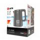 12. ELDOM Akku-Wasserkocher C515S ORRA 1,8 l 2000 W, Grau, 5 Programme 45, 55, 70, 85, 100 °C, Temperaturhaltefunktion