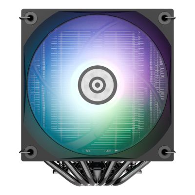 6. Enermax ETS-TD60D-ARGB Computer-Kühlsystem Prozessor-Luftkühler 12 cm Schwarz