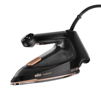 5. Braun FI 7276 BK FreeStyle 7 Dampfbügeleisen Schwarz, Gold