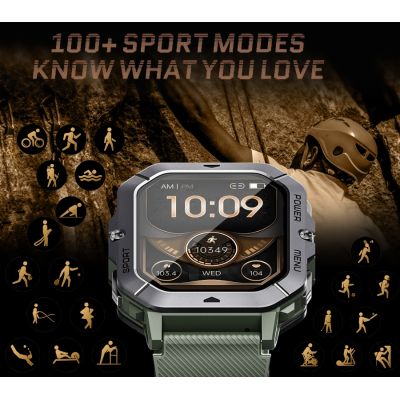 11. Herren-Smartwatch Rubicon RNCF23-1 SCHWARZ