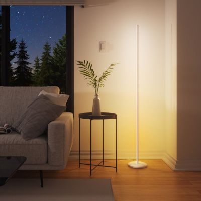 4. Nanoleaf NL7204K0201A070 Intelligente Stehleuchte mit WLAN/Bluetooth, 22 W