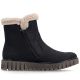 2. Gefütterte schwarze Damen-Ankle-Boots Rieker Y3481-01