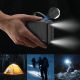 5. Dudao K11 Pro 20000mAh Powerbank mit integrierten Kabeln - Schwarz