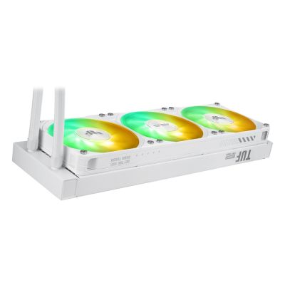 6. ASUS TUF GAMING LC III 360 ARGB LCD WHT Kühlung