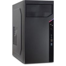 Inter-Tech IT-6505 Retro Micro Tower Schwarz