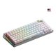 6. Glorious Gaming GMMK 3 PRO 75% Vorgefertigte Tastatur USB + RF Wireless + Bluetooth QWERTY US Englisch Silber