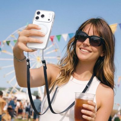 12. Spigen DA30L Handy-Lanyard – schwarz