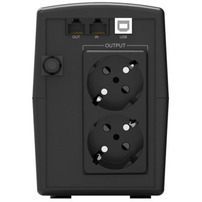 4. PowerWalker VI 600 STL Line-Interactive 600VA 2AC Tower-Ausgang USV