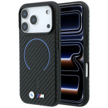BMW M Carbon Printed Ring MagSafe Hülle für iPhone 17 Pro / 18 Pro - Schwarz