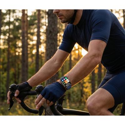 4. Smartwatch Gravity Black Blue GT36-6