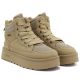 8. Beige Big Star UU274166 Damen-Plateau-Schneestiefel